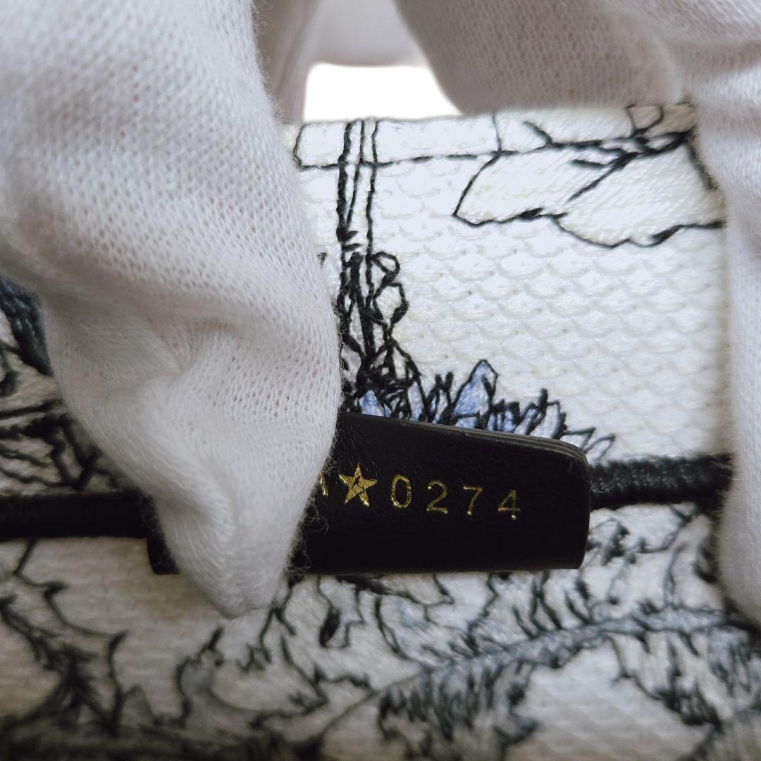 【ほぼ未使用】ディオール ブックトート スモール トートバッグ 青【希少】