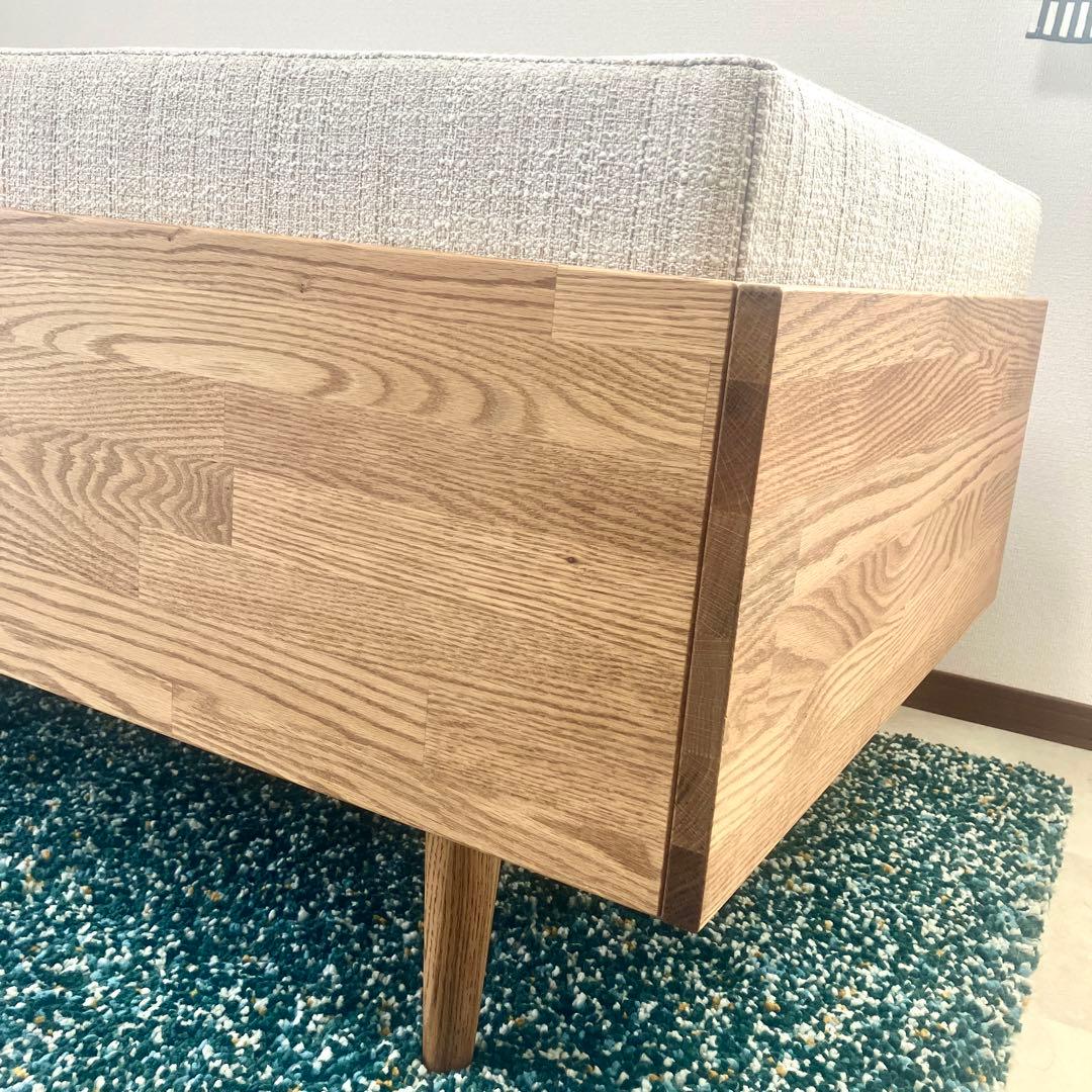 【新品】モモナチュラル デイソファ2.5P