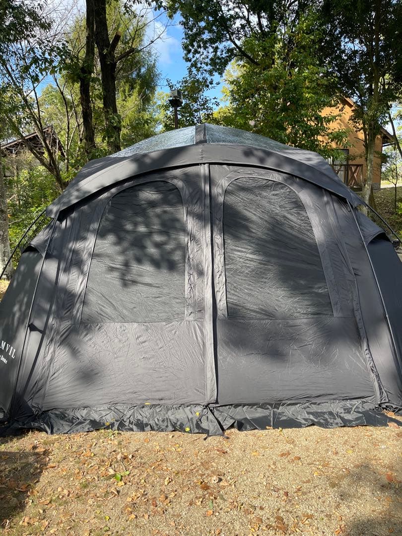 CAMVIL タートルドーム ブラック フルセット+専用カーペット