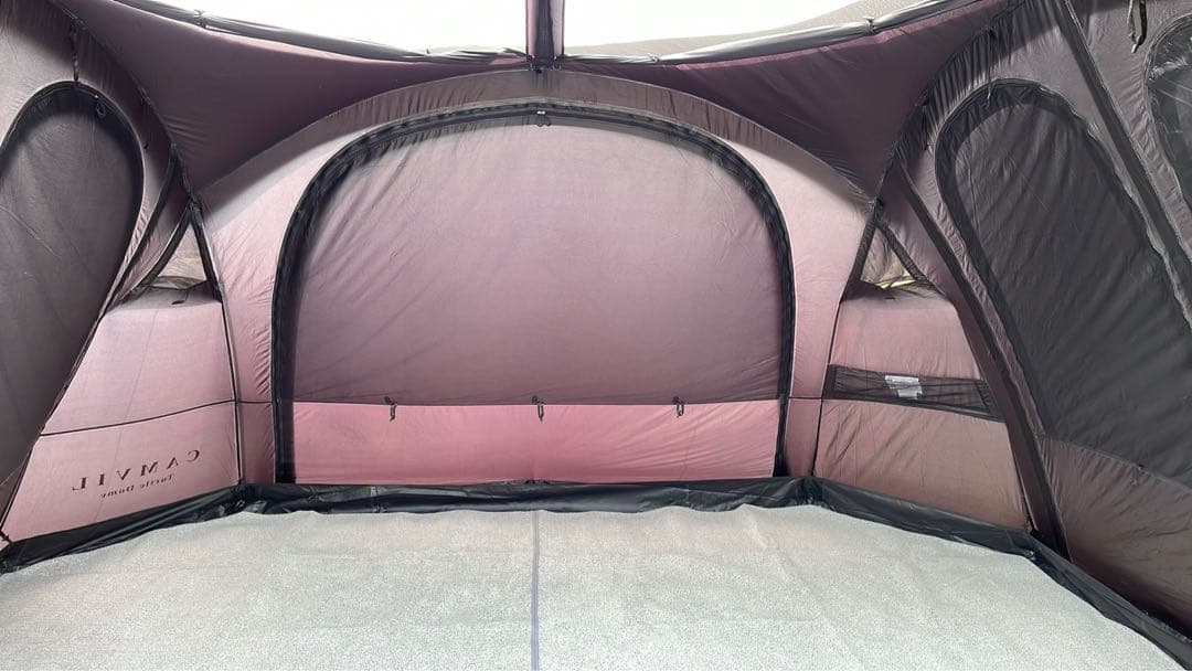 CAMVIL タートルドーム ブラック フルセット+専用カーペット