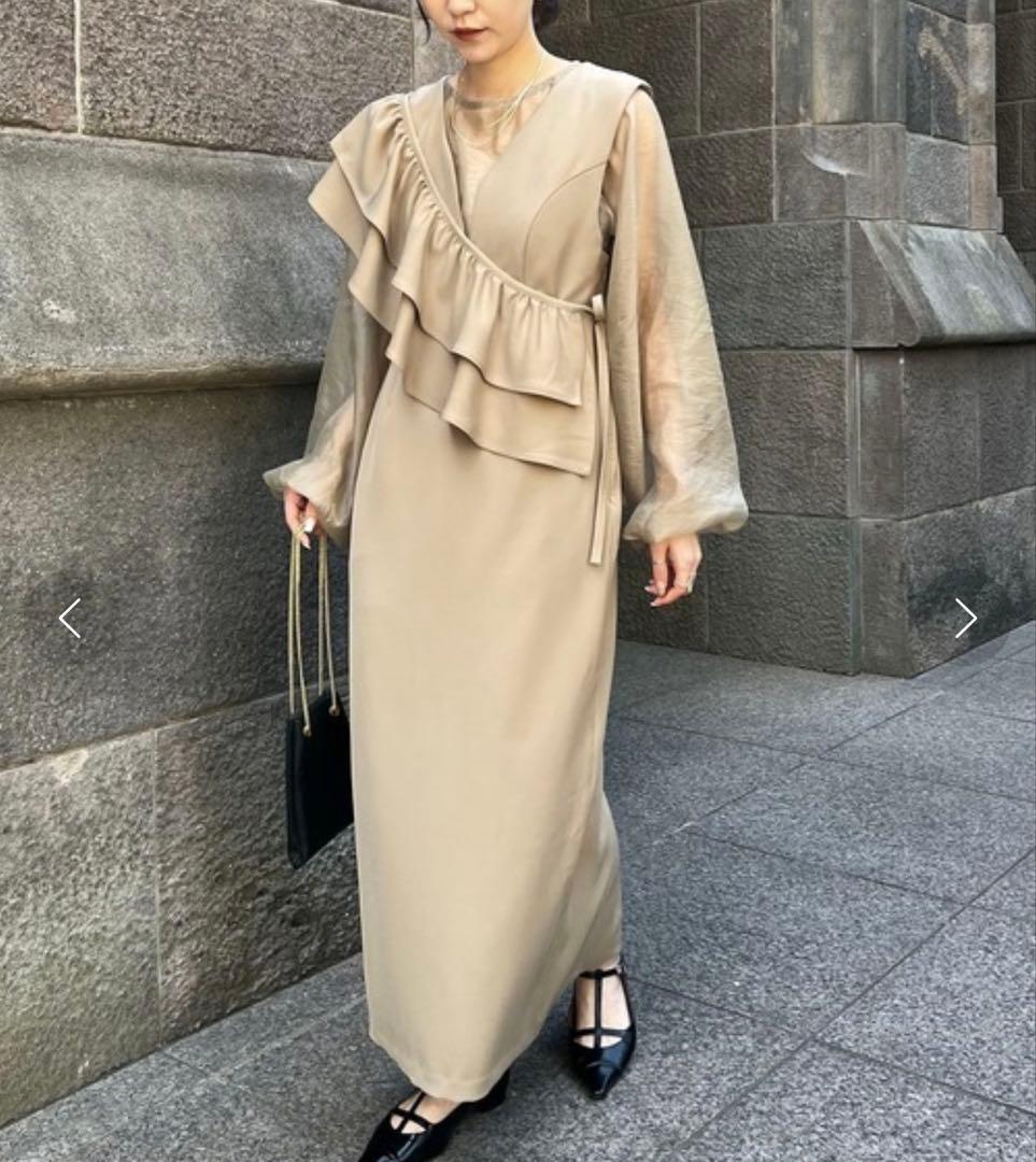 【CAPRICIEUX LE'MAGE】 オケージョン3SETフリルワンピース