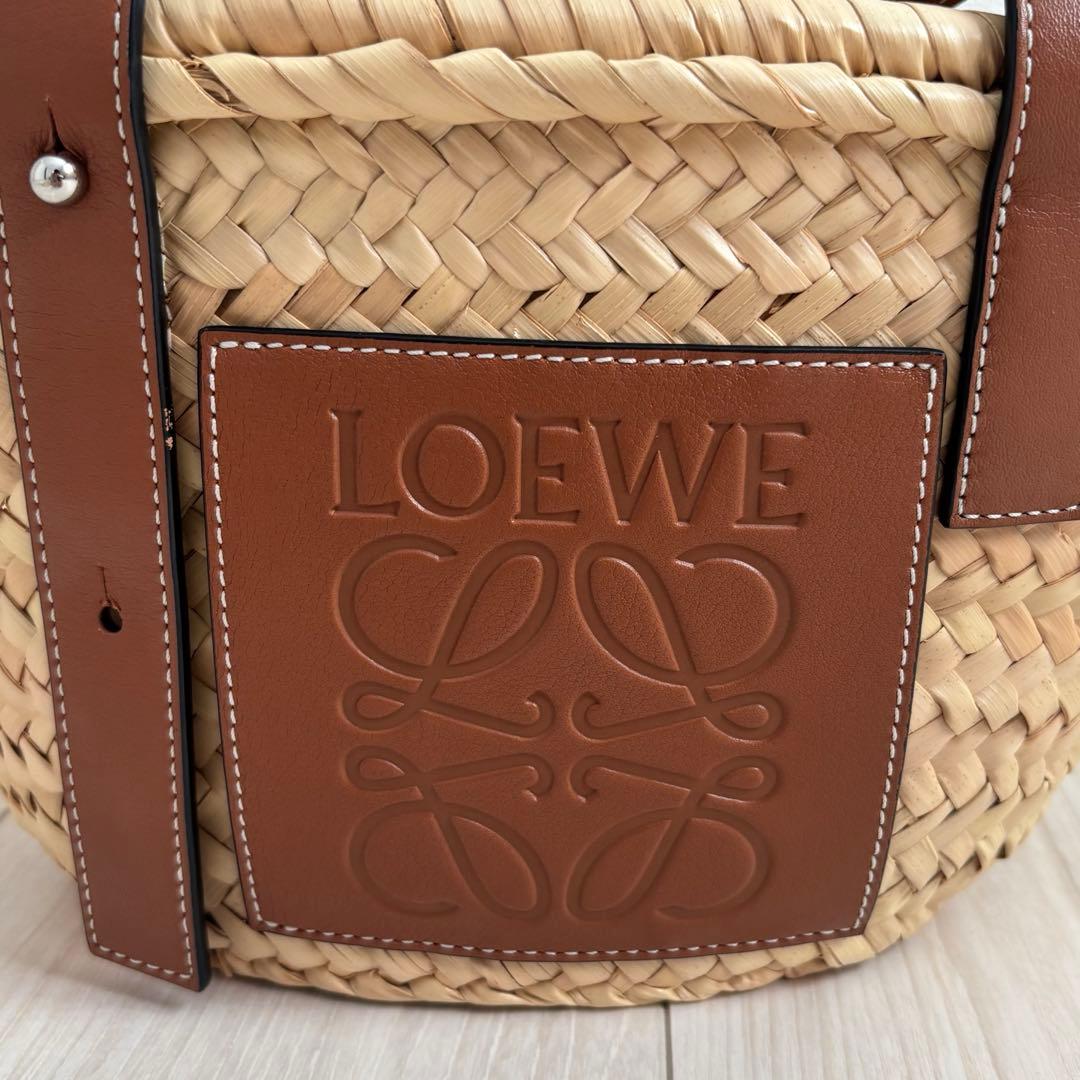 LOEWE ロエベ バスケットバッグ スモール タン 正規品