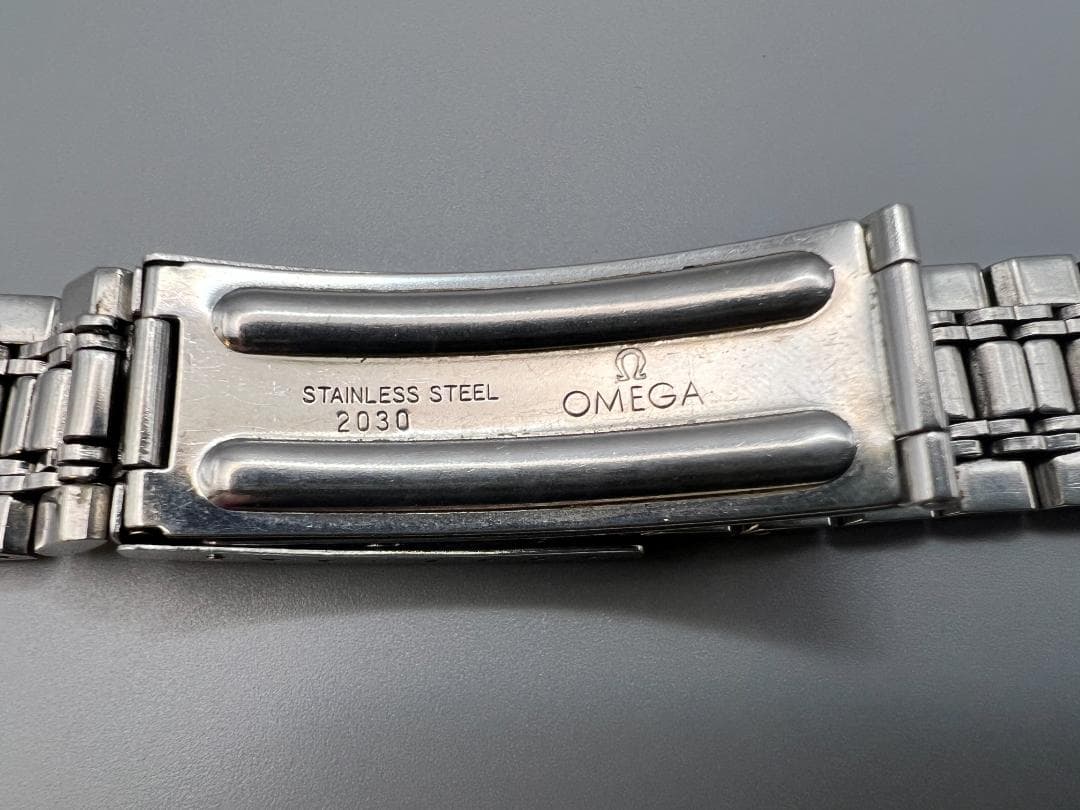 オメガ　2030　ラグ幅　18mm幅用　ステンレス純正ベルト ブレス OMEGA