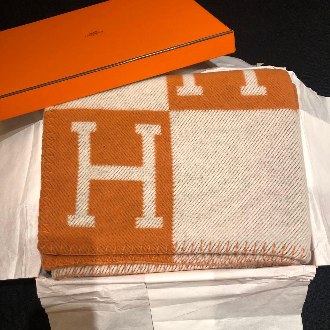 HERMES アヴァロン　ブランケット