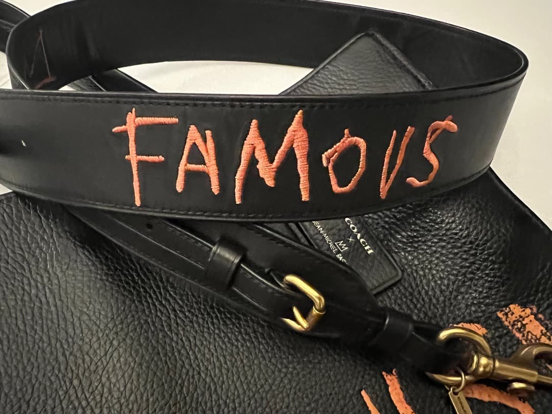 ⭐️【希少・限定品・美品】コーチとバスキアの限定コラボ ショルダーバッグ