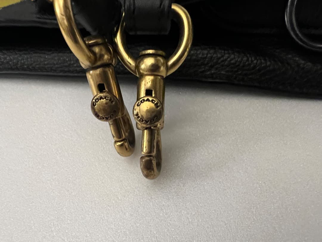 ⭐️【希少・限定品・美品】コーチとバスキアの限定コラボ ショルダーバッグ