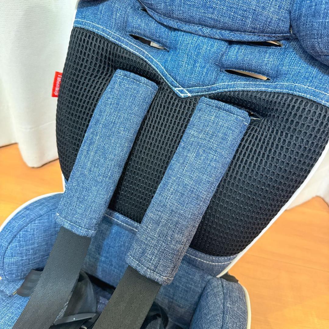 ほぼ未使用 日本育児 ジュニアシート トラベルベストECプラス コンパクト