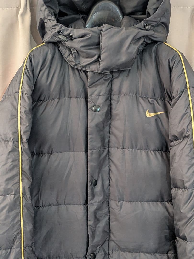 NIKE ナイキ ダウン ロング ベンチコート XL 黒