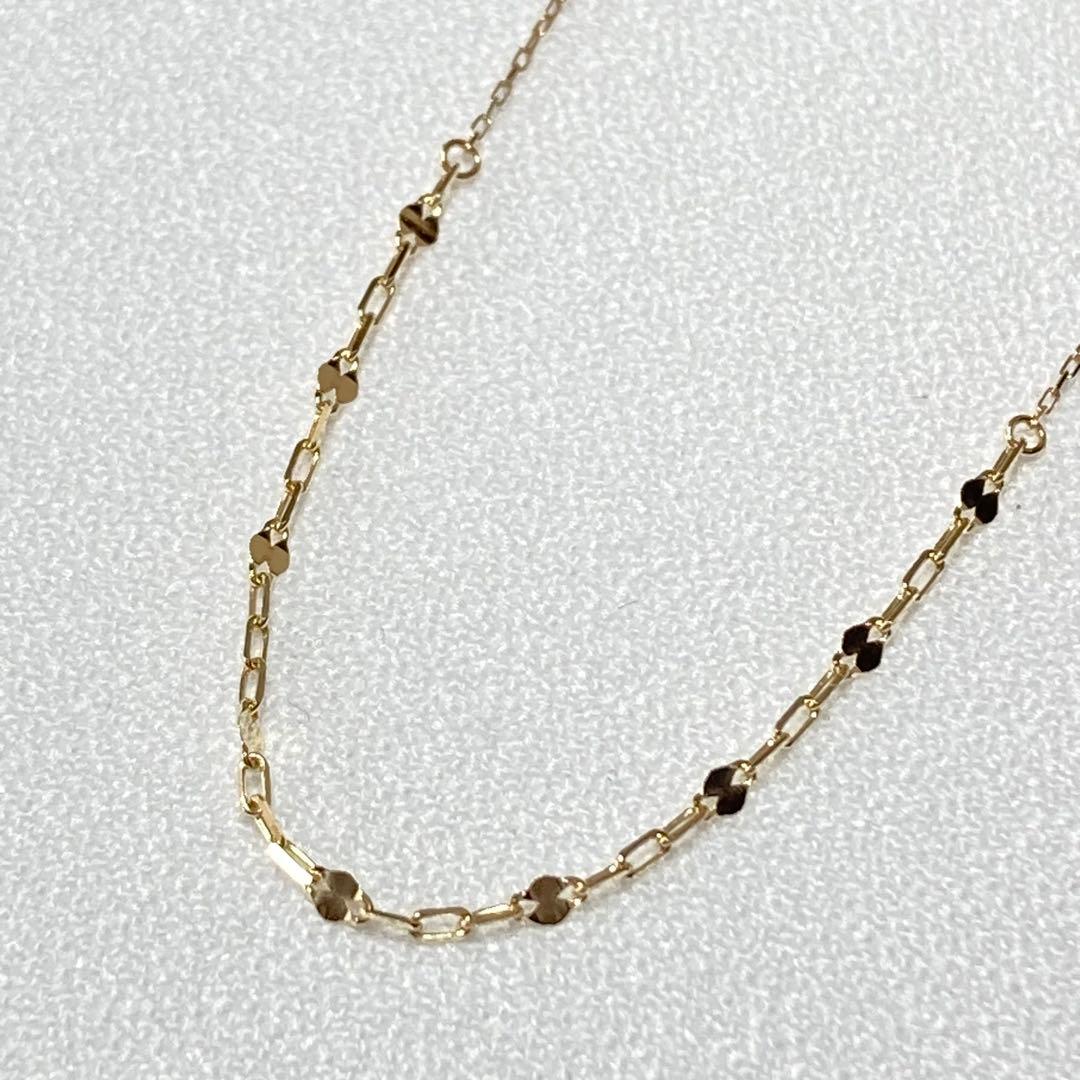 【未使用】les bonbon NOBLE K10ネックレス 上品・洗練デザイン