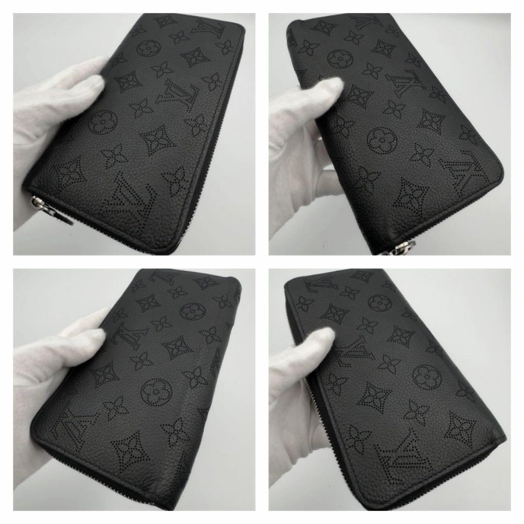ギフト対応　ICチップ内蔵　ヴィトン財布　モノグラム　マヒナ　ジッピーウォレット