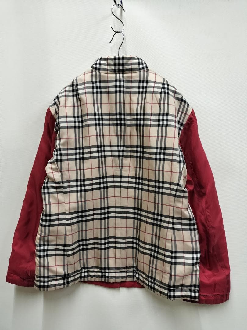 バーバリー/ノヴァチェック切替えJKT×キルティングJKTリバーシブル/２WAY