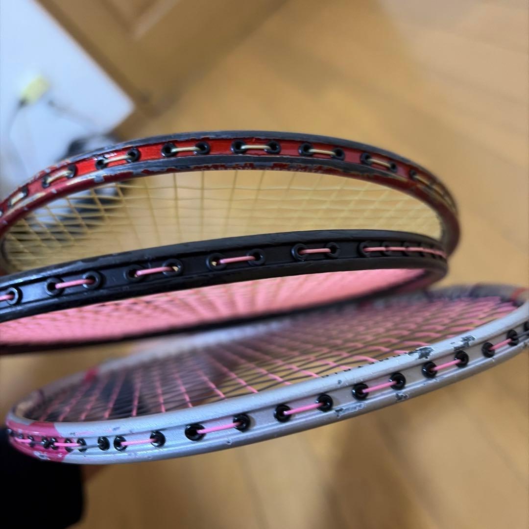 YONEX バドミントンラケット Carbonexなど　3本　セット　ヨネックス