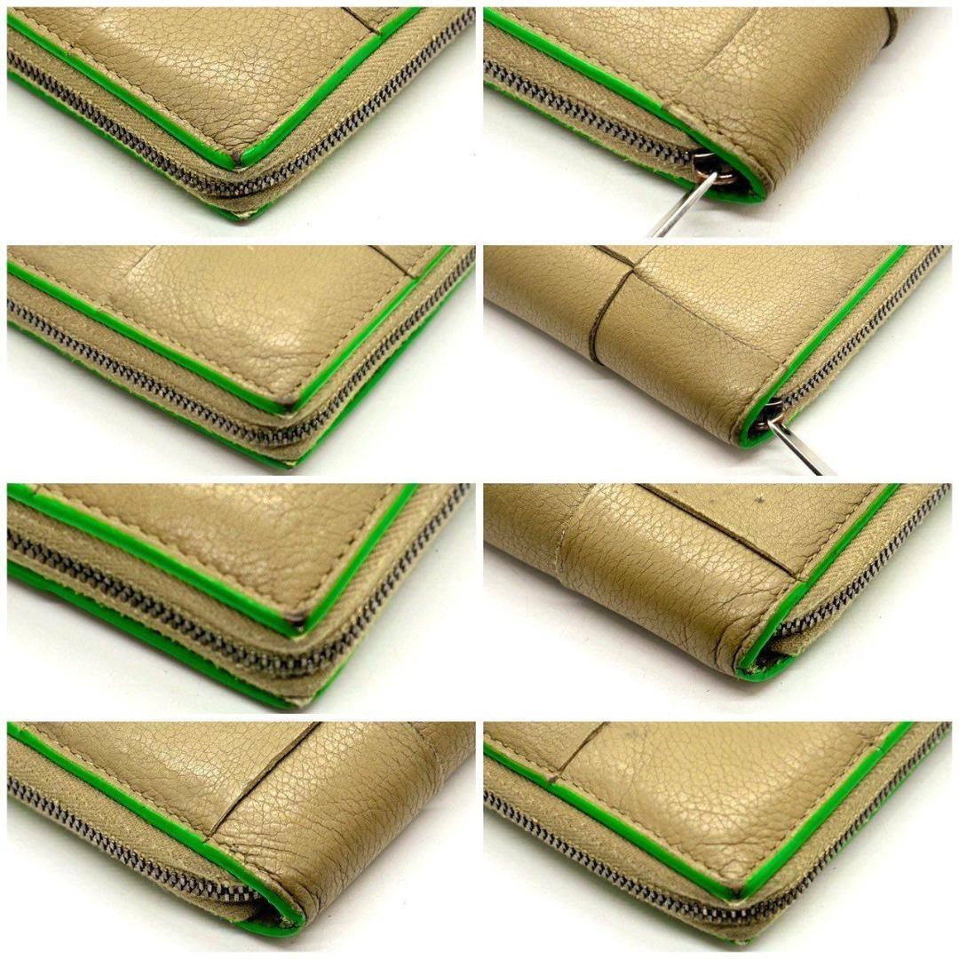 り*ん様 ボッテガヴェネタ　カセット イントレチャート 長財布 ラウンドファスナ