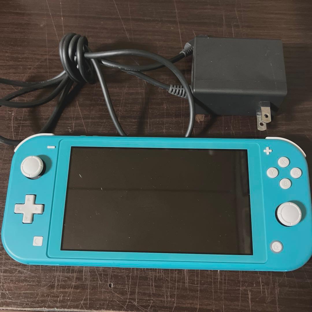 Nintendo Switch Lite ターコイズ 本体　充電器