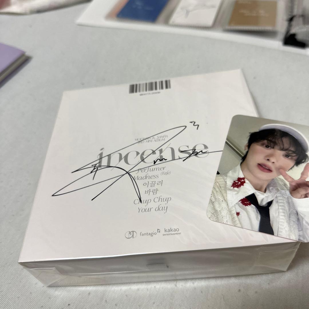 ASTRO MOONBIN＆SANHA 『INCENSE』 直筆サイン入りCD
