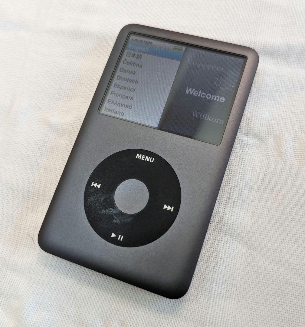 iPod classic 160GB ブラック MC297/JA 中古
