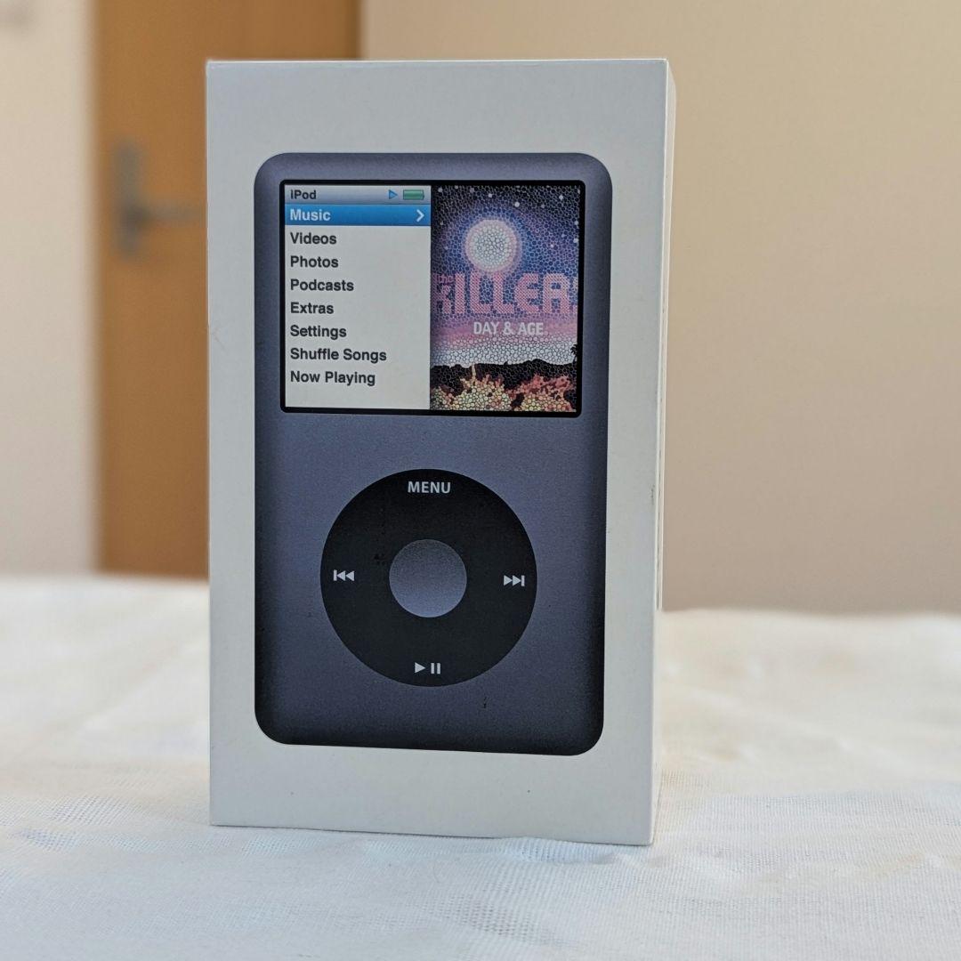 iPod classic 160GB ブラック MC297/JA 中古