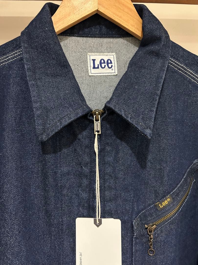 極美品　91-B デニム　ジップアップ　ジャケット　LM7302 lee 91b