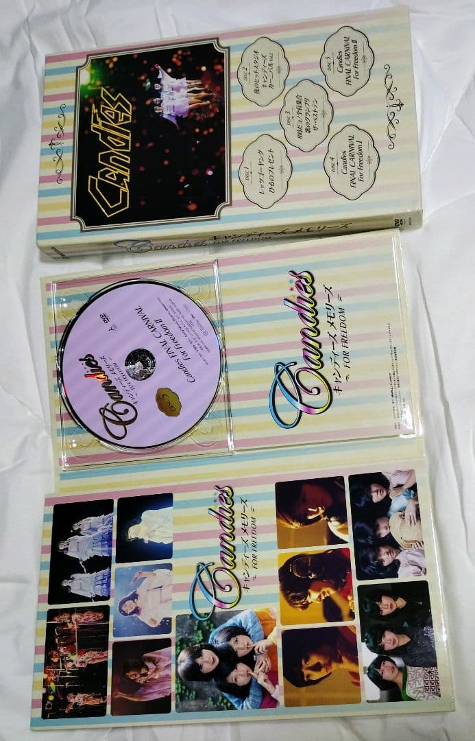 キャンディーズ Candies for Freedom ５枚組 DVD