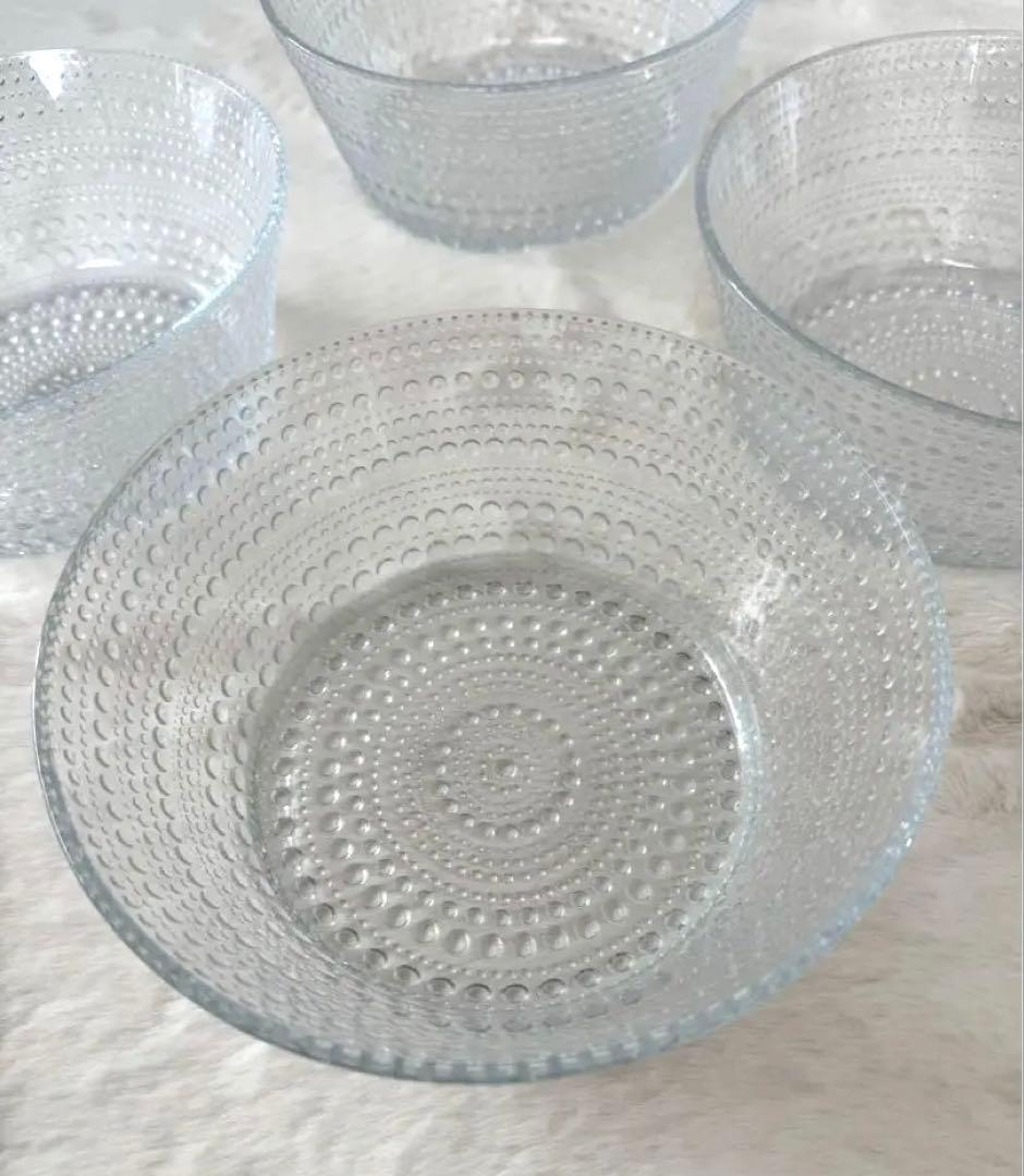 【11点お得セット】イッタラ カステヘルミ クリア ボウル &プレート 北欧食器