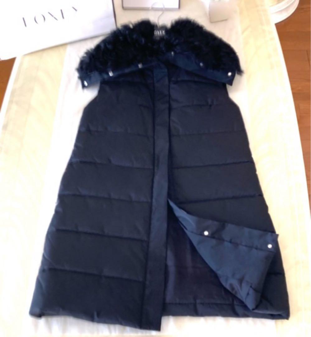 ADEAM アディアム　 フォクシー ロングダウンベスト