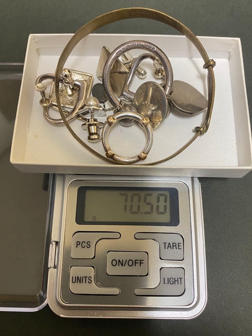 シルバー製品 まとめ売り シルバー925 指輪 イヤリング 70g おまけつき