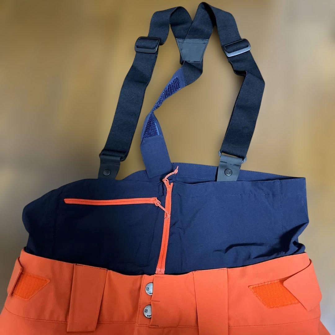 Salomon スキーウェア オレンジ