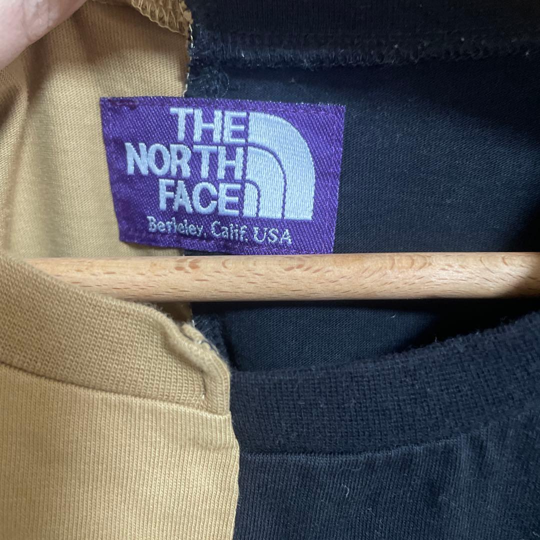 ノースフェイス✖︎beamsboyアシメロゴTシャツ