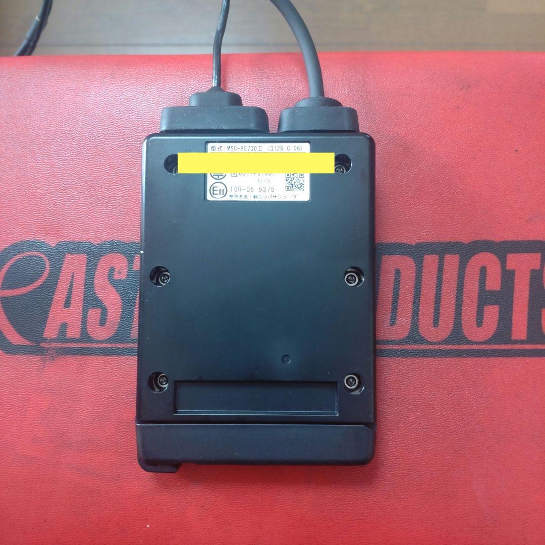 バイク用　ETC　車載器　ミツバ　BE700S 　【1050】