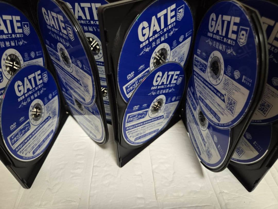 GATE(ゲート) 自衛隊 彼の地にて斯く戦えり DVD 全巻セット