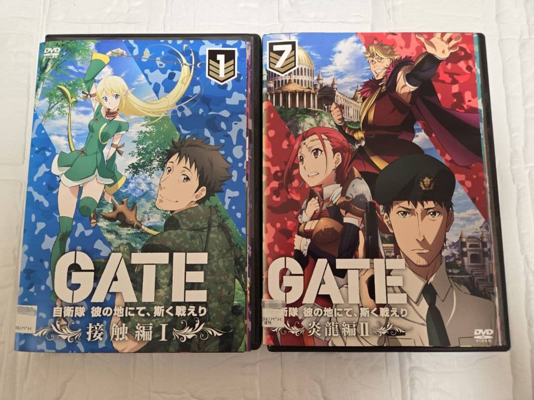 GATE(ゲート) 自衛隊 彼の地にて斯く戦えり DVD 全巻セット
