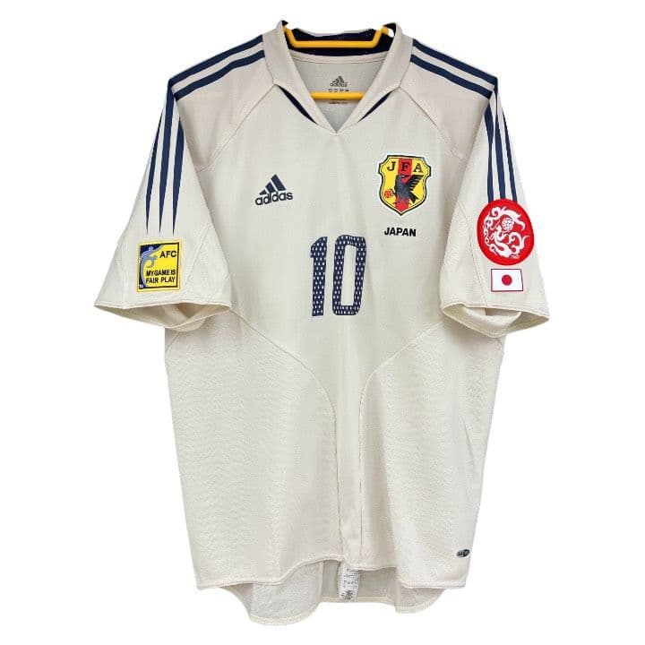 04-05 日本代表　中村俊輔　アディダスオフィシャル　アジア杯ユニフォーム