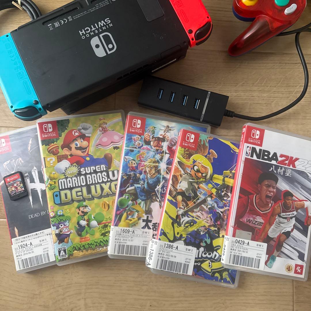 Nintendo switchソフト6本（DL2本）計8本　コントローラーセット