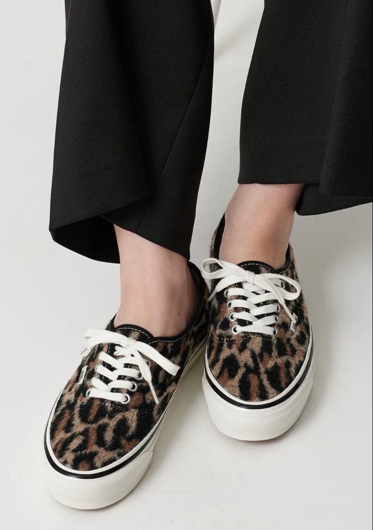 VANS オーセンティック 44 レオパード/スニーカー