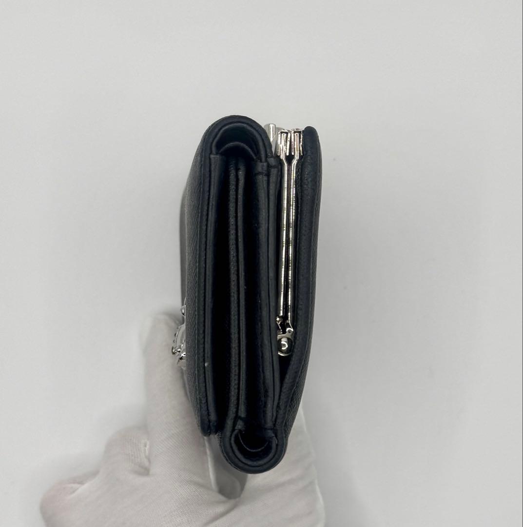 Vivienne Westwood 三つ折り財布 黒 オーブ
