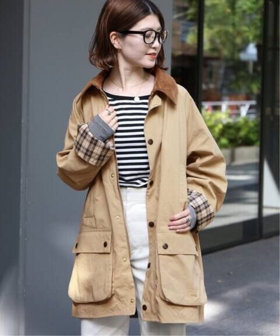 Spick&Span【Barbour】別注BEAUFORT SPオーバーサイズ