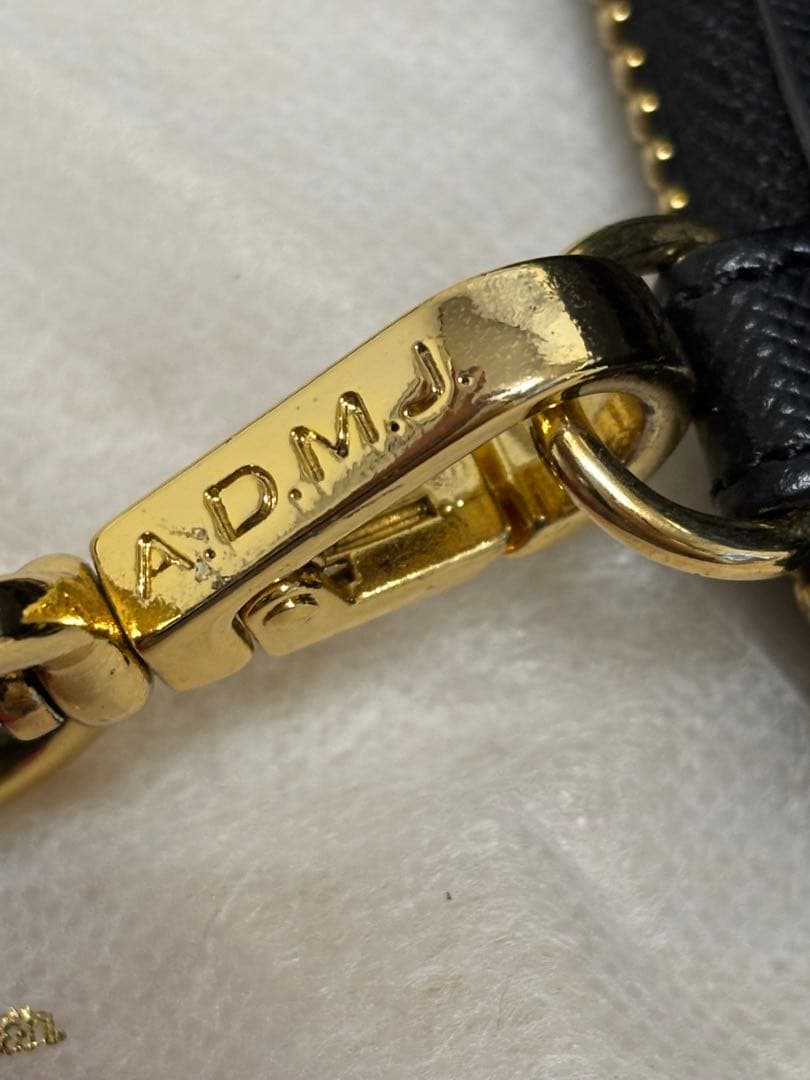 【最終値下げ】ADMJ エーディーエムジェー ショルダーウォレット ブラック