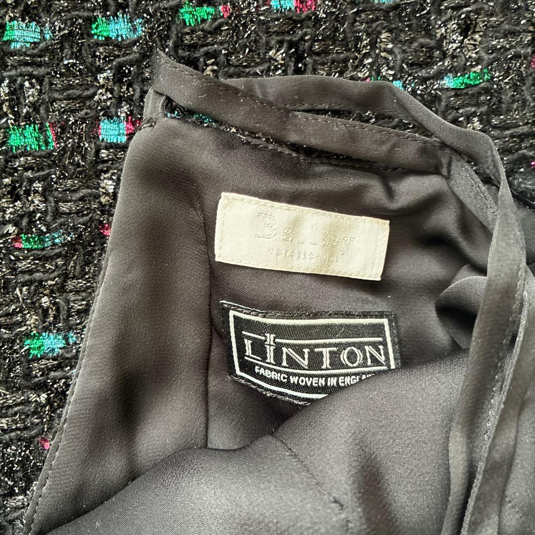 一回着美品！トゥモローランド　LINTON社　ワンピース　マカフィーニット２点