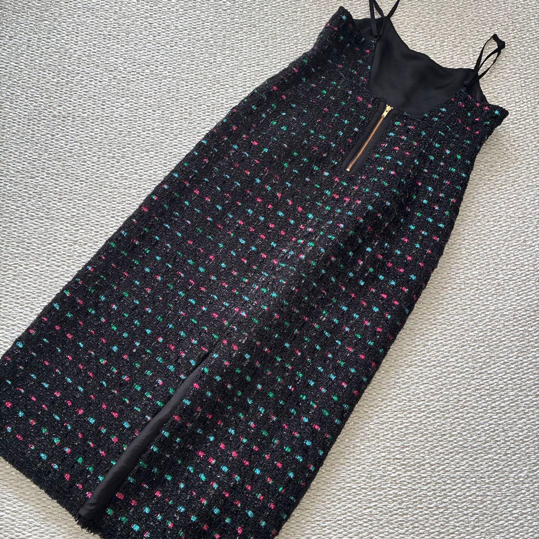 一回着美品！トゥモローランド　LINTON社　ワンピース　マカフィーニット２点