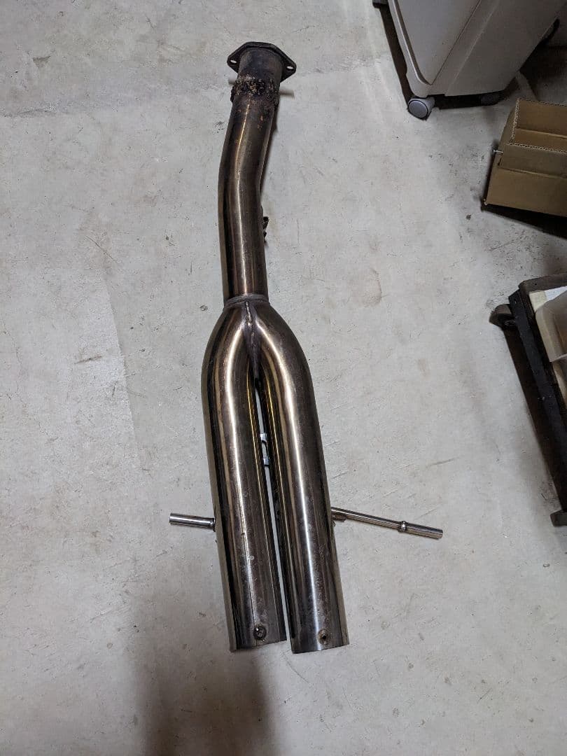 オプションナル豊和　デュアルマフラー　エンドのみ　加工用にどうぞ