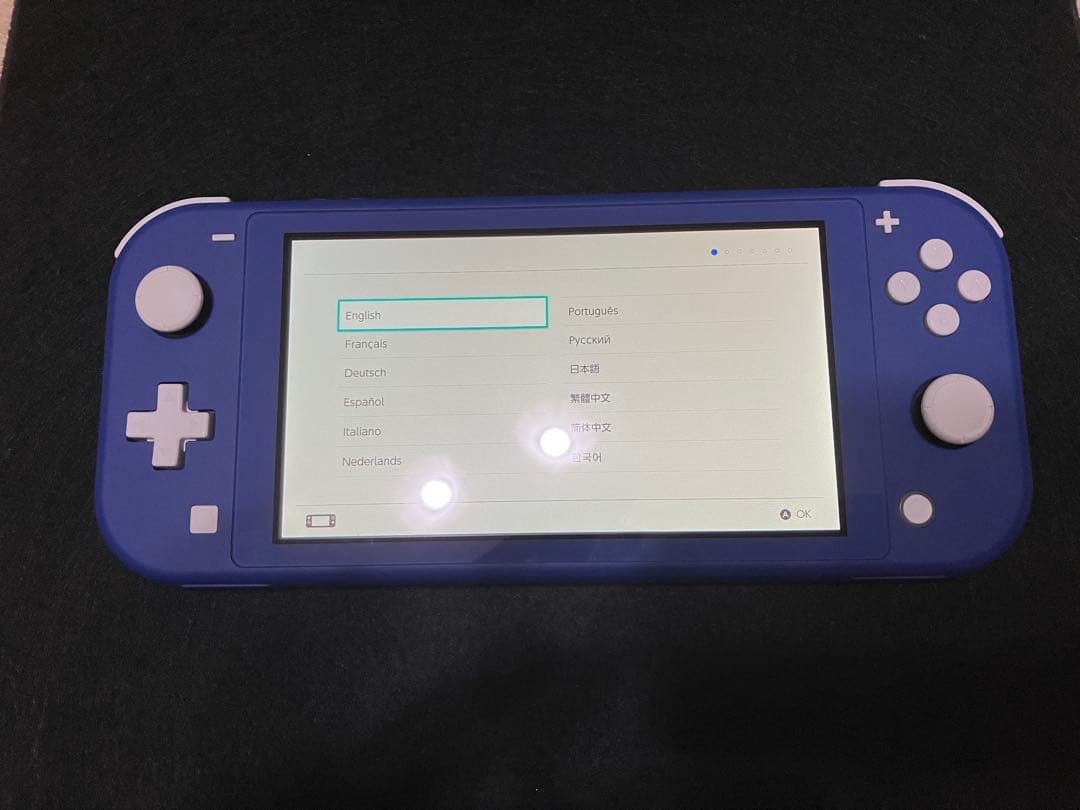 ニンテンドーSwitchLiteブルー