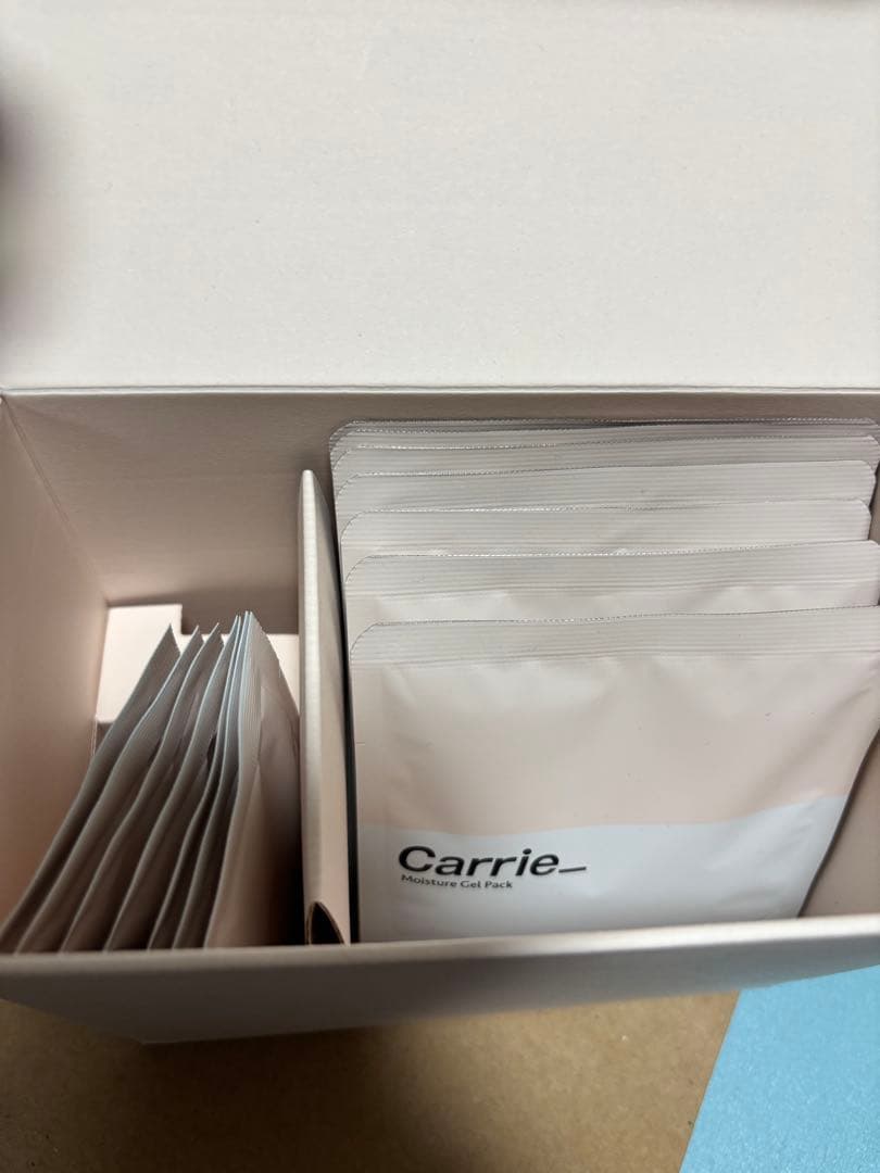 箱無し配送 新品carrie 炭酸パック モイスチャージェルパック (10回分）