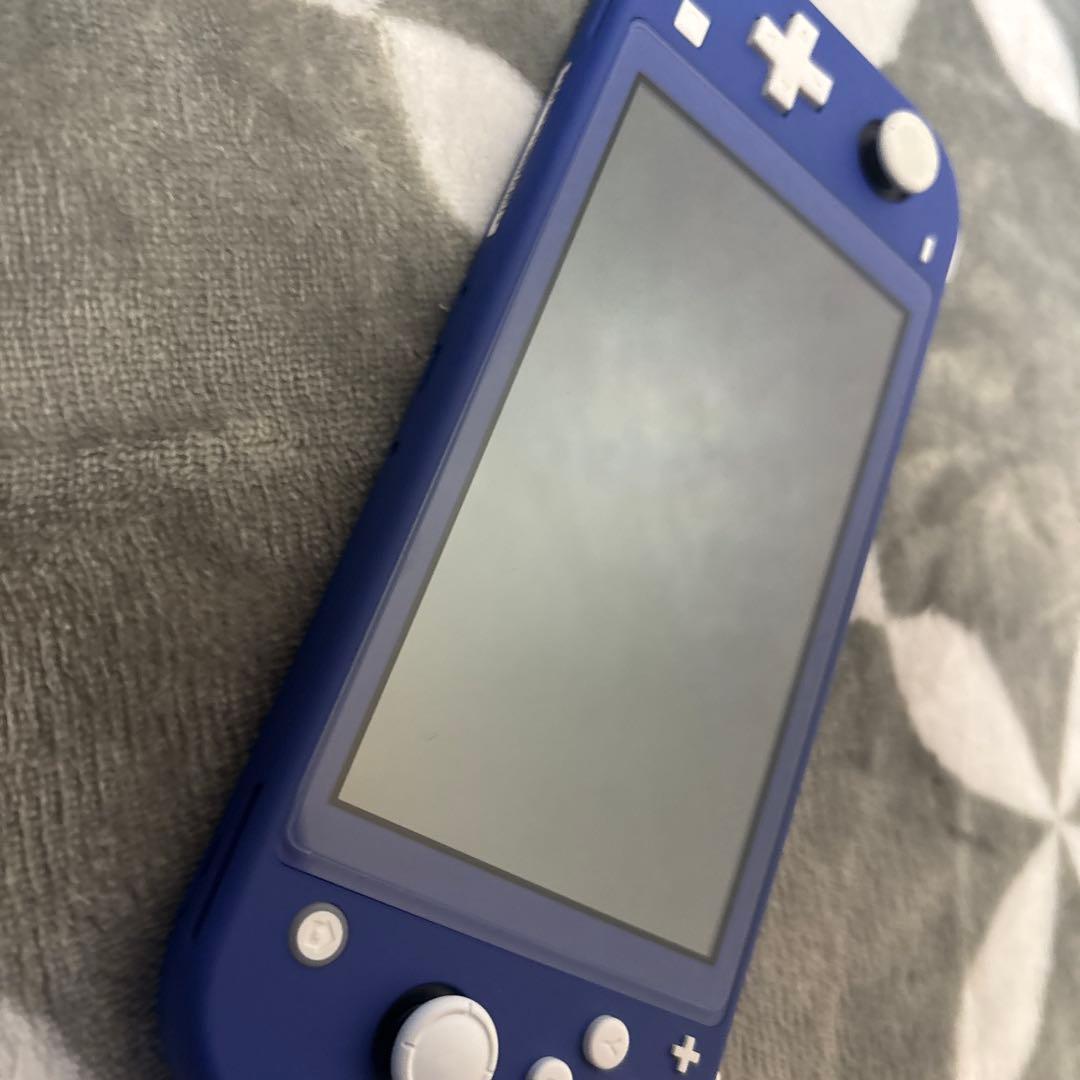 Nintendo Switch Lite ブルー 本体 美品 ポーチ付き
