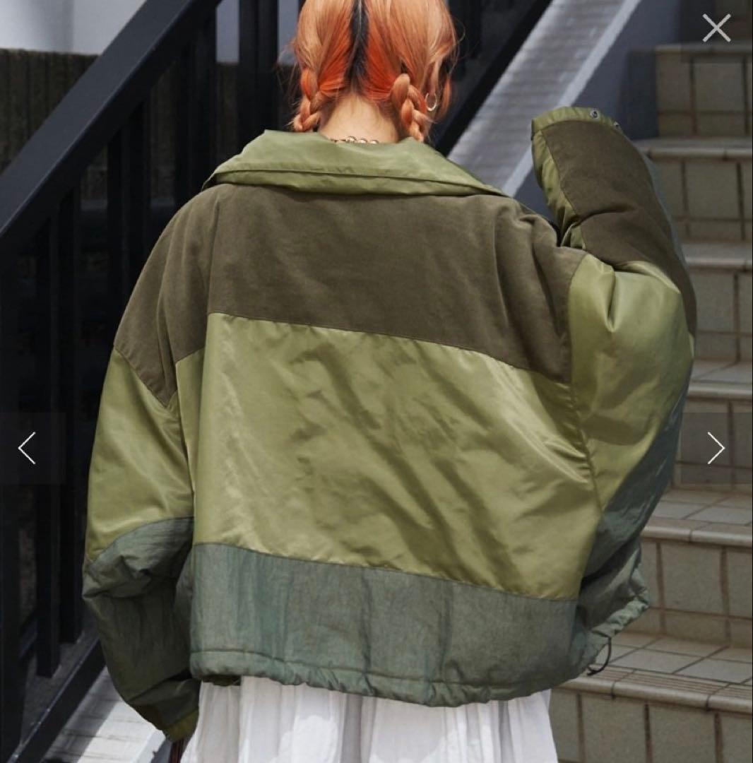 【etsinta】リバーシブル中綿ショートモンスタージャケット元値¥22,000