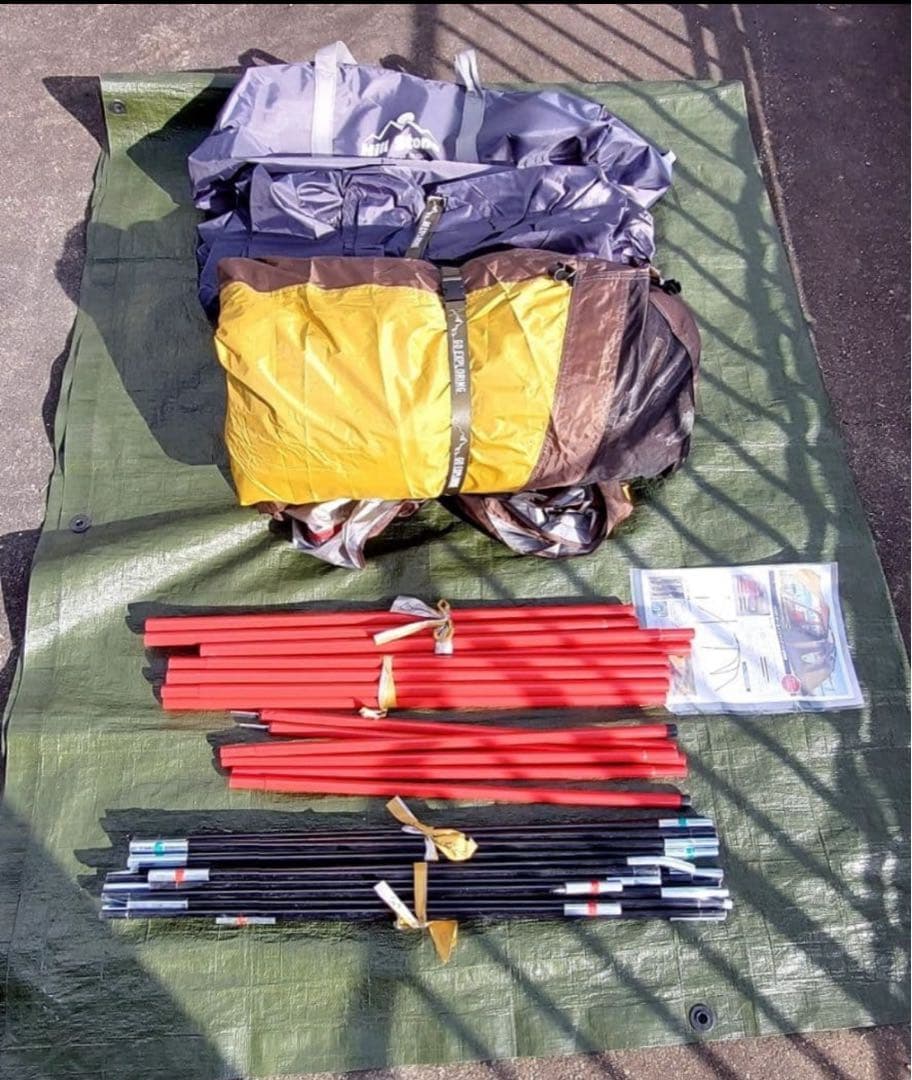 Hill Stone オールインワンテント ファミリーキャンプ　5人用