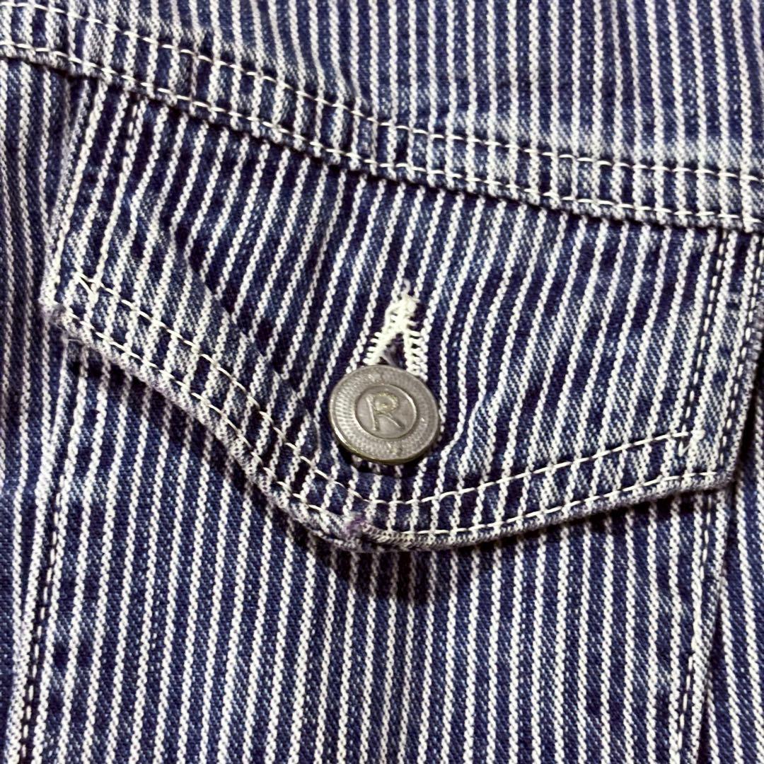 45rpm ヒッコリー ストライプ デニムジャケット Gジャン 45R サイズ1