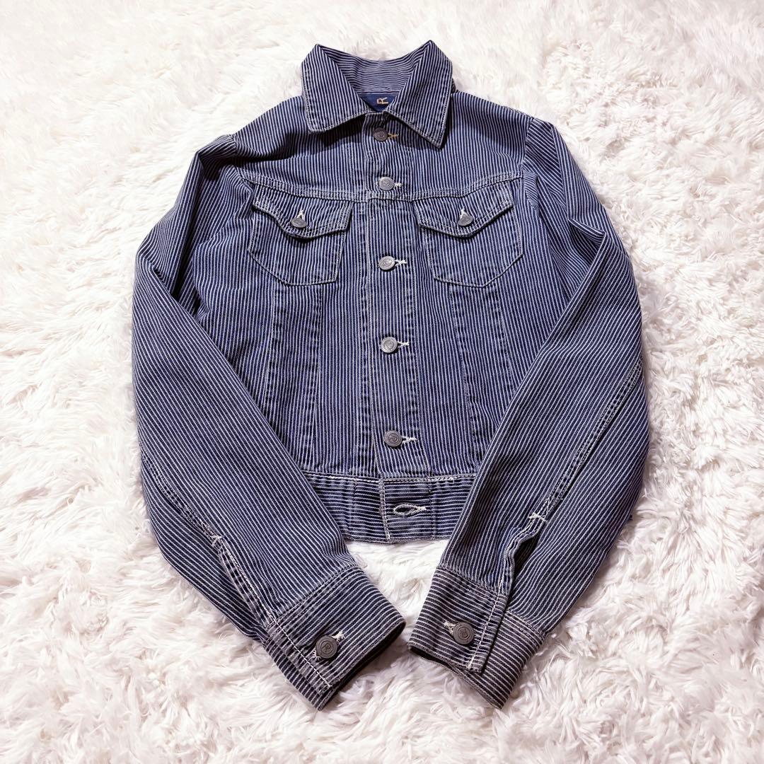 45rpm ヒッコリー ストライプ デニムジャケット Gジャン 45R サイズ1