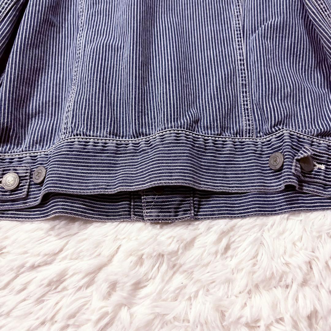 45rpm ヒッコリー ストライプ デニムジャケット Gジャン 45R サイズ1