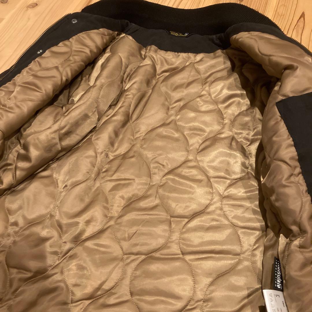 BLUCO★ブルコ★M−43★ライナージャケット★L★ブラック