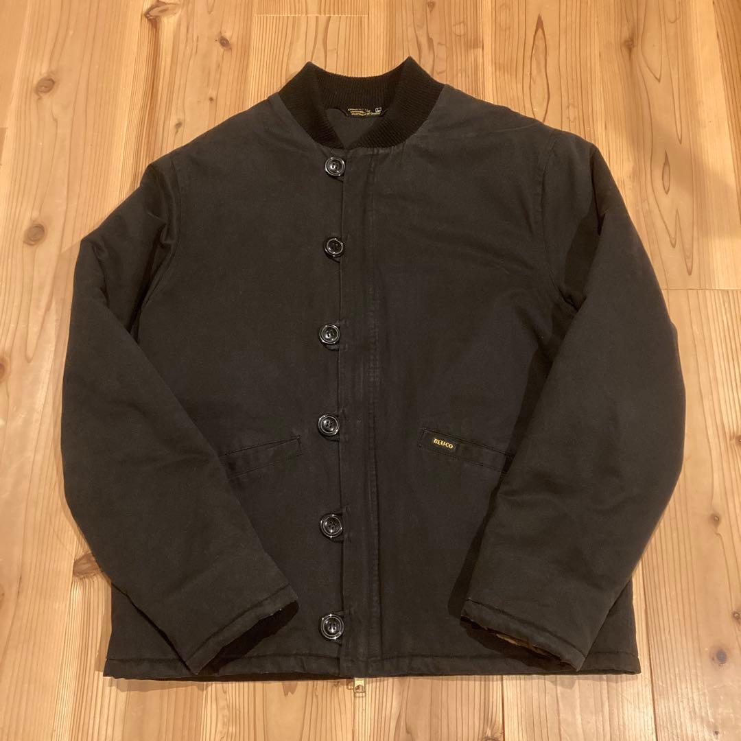 BLUCO★ブルコ★M−43★ライナージャケット★L★ブラック